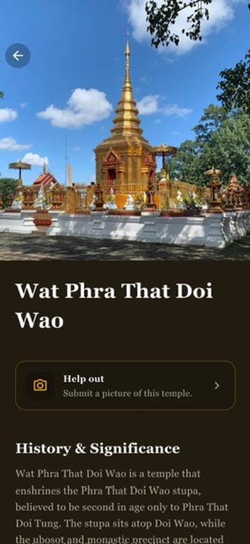 Sathu temple detail view